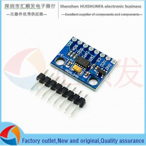 GY-291 ADXL345 digital three-axis gravity acceleration gradient module IIC/SPI transmission