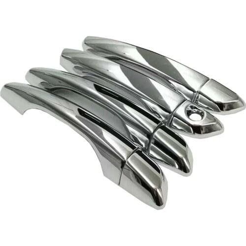 For Hyundai Accent Solaris 2018 2019 2020 ABS Chrome Door Handle Cover Side Door Handle Protector Sticker Car Styling Accessory