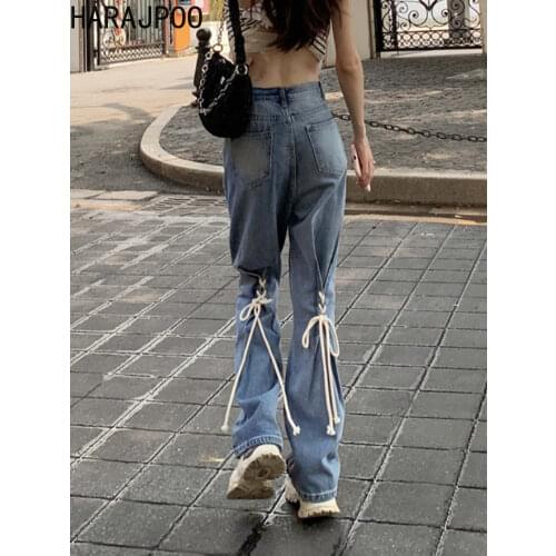 Женские джинсы клеш Harajpoo China At AliExpress