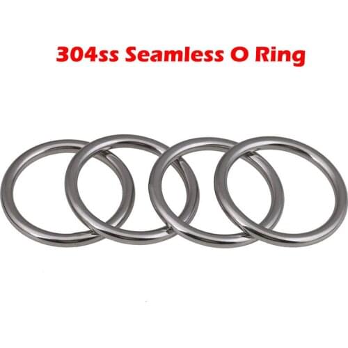 M3 M3*20/25/30/40 M3x20/25/30/40 304 Stainless Steel Hook Hanging Lifting Webbing Yoga Suitcase Bag Solid Seamless O Ring