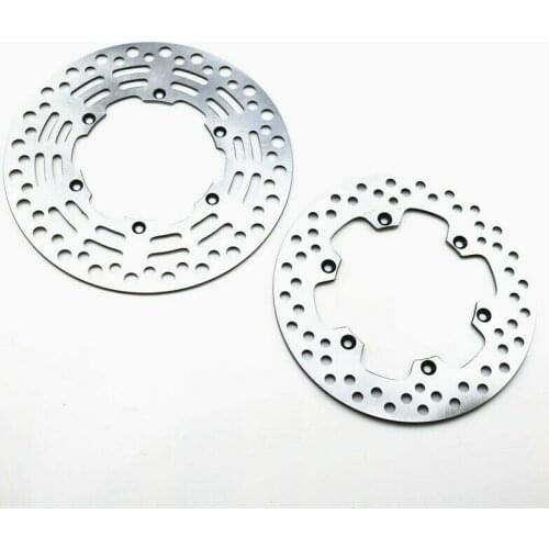 Front + Rear Brake Disc for Suzuki DR250R 95-00 DR350 Y/K/E SY/SK 00-09 DRZ400