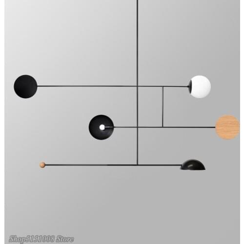 Post-modern Minimalist LED Pendant lights Nordic Dining room Office Art Home Decor Hanging lamps Parlor Bedroom Lighting Fixture