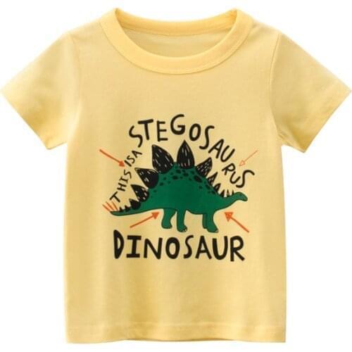 Baby Boys Shirts 2021 New Boys Summer Tshirts Kids Cartoon T shirt Children t shirts for Boys Short Sleeve Boys Cotton Shirts