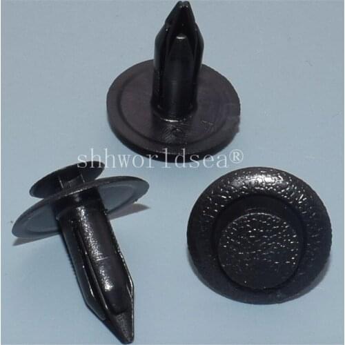 Shhworldsea 10pcs Auto Fastener Car Trunk Ceiling Fixed Clamp Push Type Interior Clip for Mazda 323 Family HAPPIN M3 M6 B70 B50