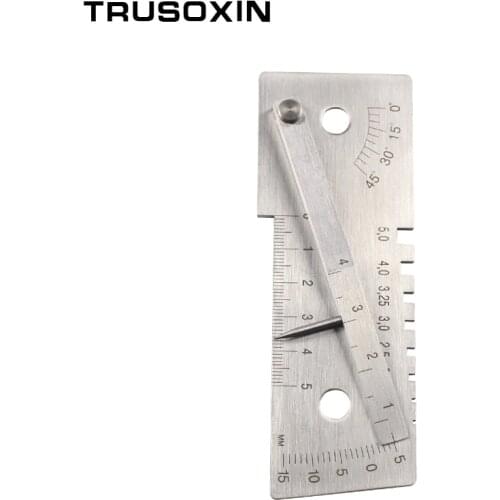 Welding Tools Multi-function Universal Weld Measuring Gauge Universal Gauge for Welder Welding Gauge Weld Seam Gauge Mesure Tool