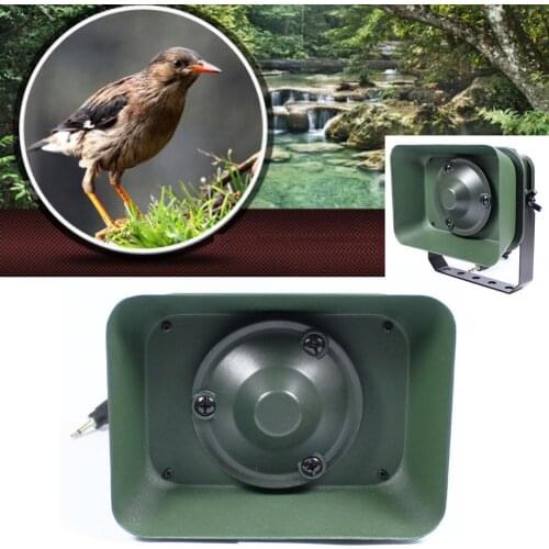 Outdoor Hunting Horn 60W 160Db Bird Caller Decoy Speaker Birds Practical Speaker Waterproof Amplifier Mp3 Special Bird Callers