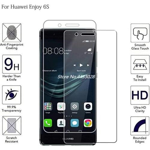 Tempered Phone Glass For Huawei Enjoy 5S 6S 7 7S Full Cover Screen Protector For Huawei Enjoy7 Enjoy6S Protective Film Glass