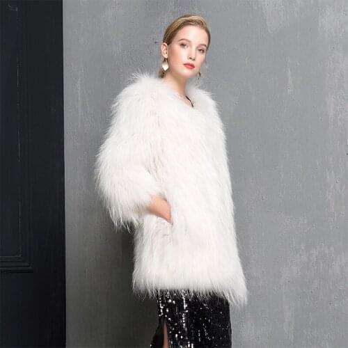 Winter Clothes Real Fox Fur Coat Autumn Long Coats Women Korean Vintage Pink Jacket Manteau Femme Hiver MY1083