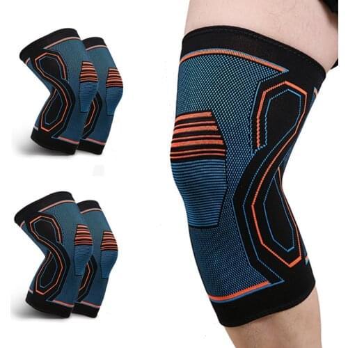1PCS S-XL Fitness Running Knee Support Braces Elastic Nylon Sport Compression Knee Pad Sleeve for Basketball Volleyball