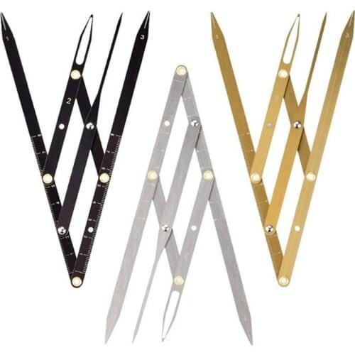1pcs Permanent Makeup Supplies Golden Ratio Caliper Eyebrow Ruler Microblading Accessories Eyebrow Stencil Tattoo Measure Tools