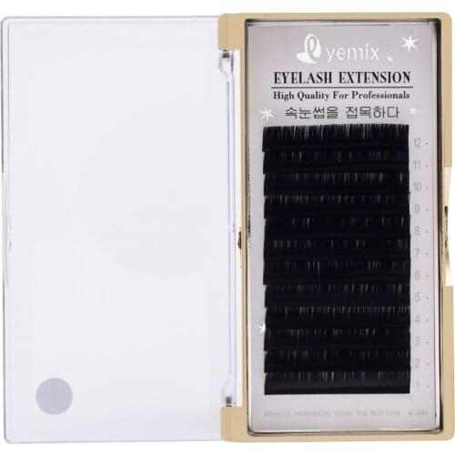 10 Trays/Lot All Size Mink Eyelash Extension 9mm-14mm B C D Individual Eyelash Extension Free Shipping Makeup Tools