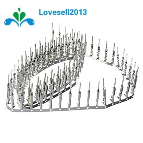 100PCS 2.54mm Dupont Jumper Wire Cable Housing Male Pin Contor Terminal