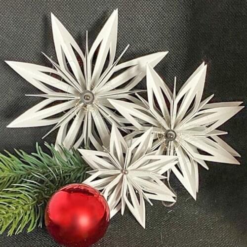 3D Folded Star Flower Craft Metal Cutting Dies Mold Punch Stencil For DIY Scrapbooking Paper Album Photo Cards Making Dies Cut