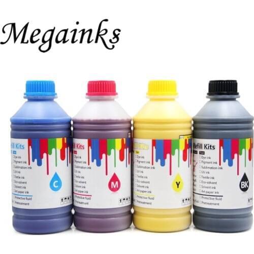 4colors 1000ml Per bottle Vivid Pigment ink For all Canon large format printer