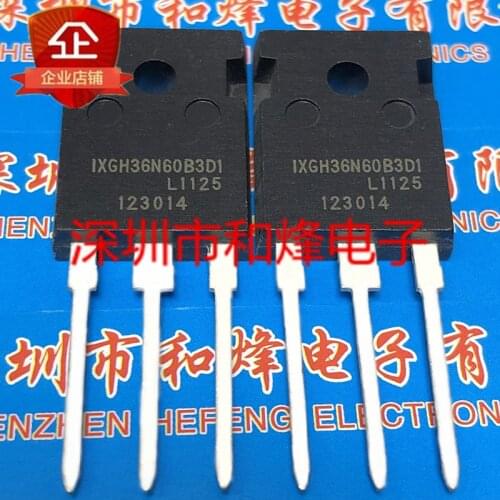 5PCS IXGH36N60B3D1 TO-247 600V 36A 100% New original