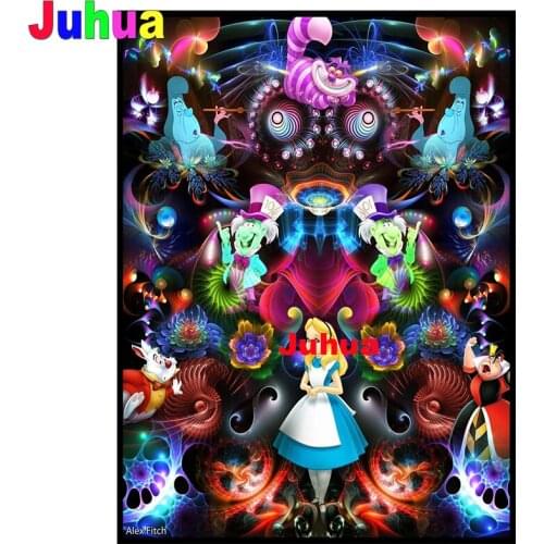 Fantasy Wonderland Elf Diamond Painting Cartoon 5d Diy Diamond Embroidery Handmade Cross Stitch Fairys,children Gift