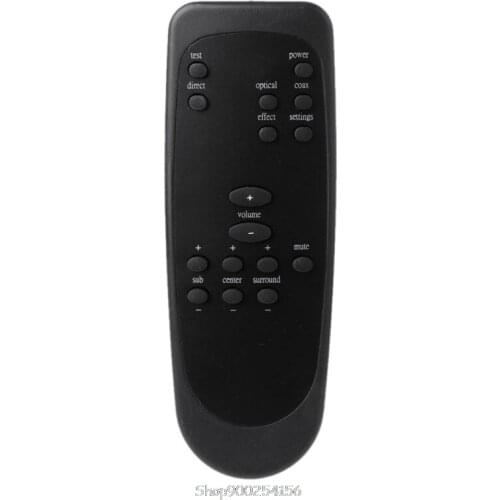 Black Plastic Remote Control Controller Replacement for logitech Z5500 Z-5500 Z5450 Z-5450 Z680 Z-680 Speaker D18 20 Dropship
