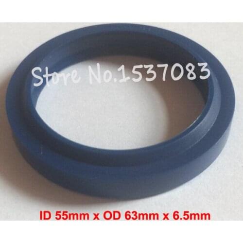 Hydraulic ram seal wiper seal o ring rod ring gasket 55mm x 63mm x 5mm x 6.5mm