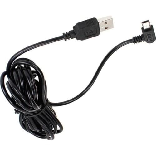 3.5M USB Type-A to Mini 5Pin Right Angle Charging Cable for GPS Navigator