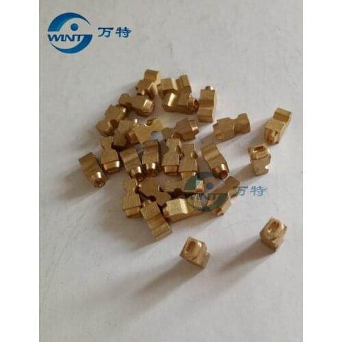 Free shipping Embroidered metal letters and numbers for various expiry date printing machine 2*3.5*6.8mm T type 330pcs