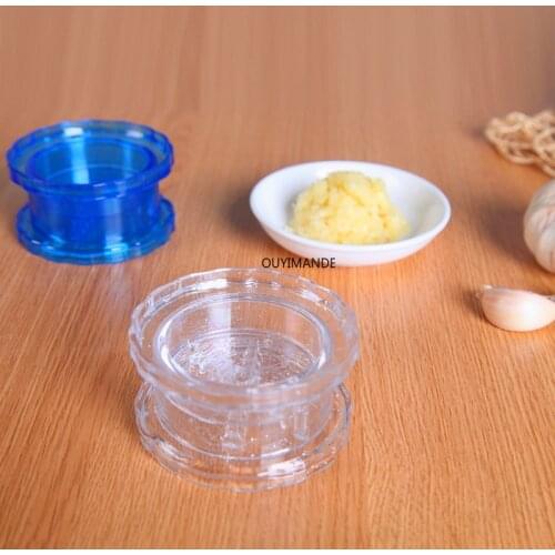 Garlic Grater Mini Portable Garlic Press Chopper Slicer Hand Presser Grinder Crusher Kitchen Tools Press Garlic Twist Garlic Box
