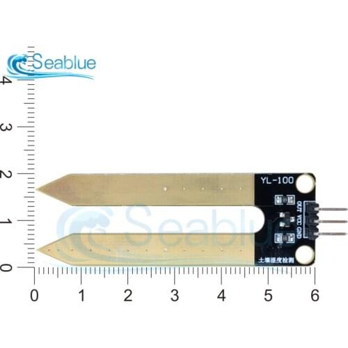YL-100 3.3V-5V Soil Hygrometer Detection Module Soil Moisture Sensor For Arduino MEGA2560 UNO