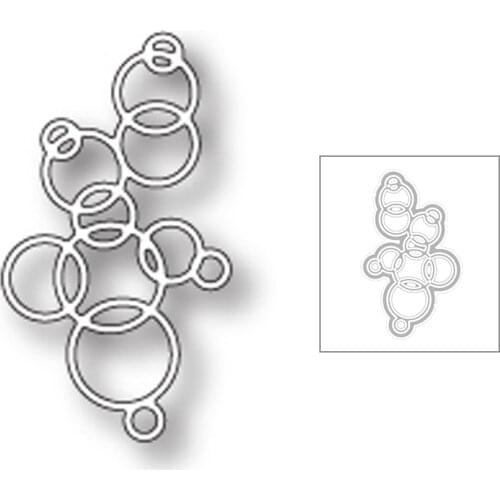 2020 New Circle Nesting Metal Cutting Dies For DIY Cut Paper Craft Making Background Album Greeting Card Scrapbooking No Stamps