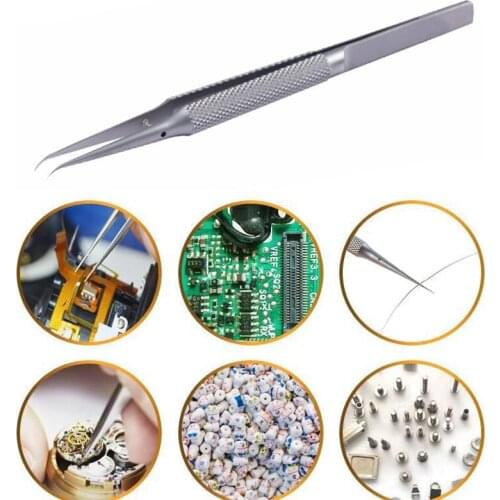 New Phone Repair Tools Jump Line Tweezers Clip 0.02mm Fly Line Ultra Titanium Alloy Precision Tweezers for iPhone Motherboard