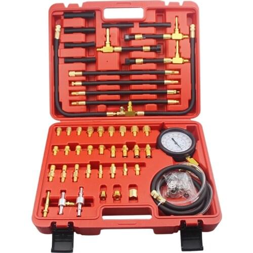 New TU-443 Deluxe Manometer Fuel Pressure Gauge Engine Injection Testing Kits