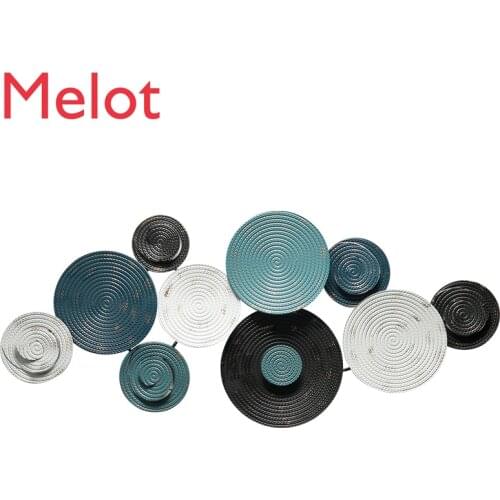 Northern Europe Wind Iron Art Wall Hanging Three-dimensional Wall Decoration Modern Simplicity Light Extravagant A Living Room