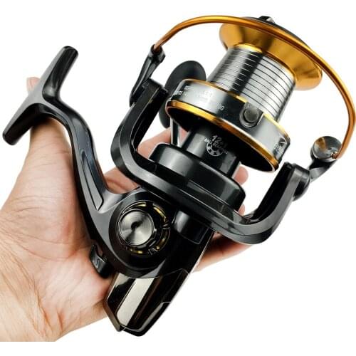 Spinning Fishing Reel with Aluminum Spool Spinning Fishing Reel For Saltwater Fishing 3000-9000