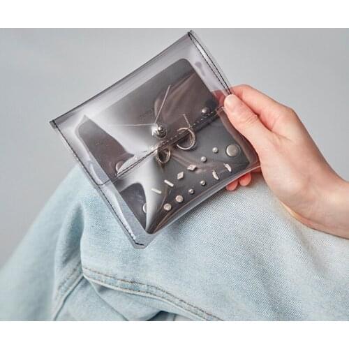 Jewelry and Earring Storage Bags Jewelry Packaging Bags Jewelry Bags Bags Buddhist Beads Pvc Sealed Bag Earrings