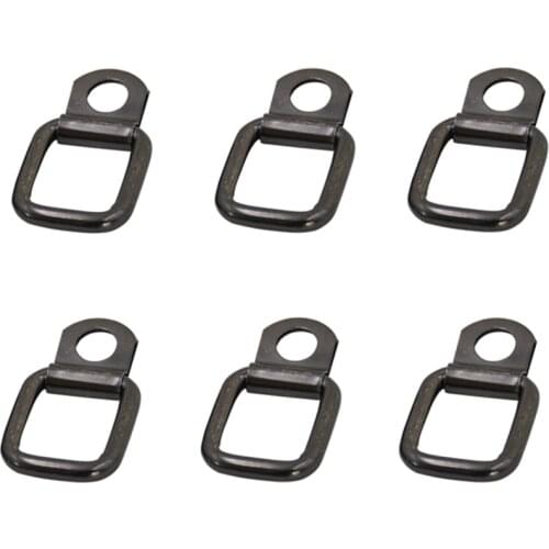 Tie-Down D-Rings for Jeep Wrangler JL JT JK TJ YJ LJ 1995-2020,for Jeep Wrangler Trunk Cargo Net Tie Down Strap Stainless Heavy