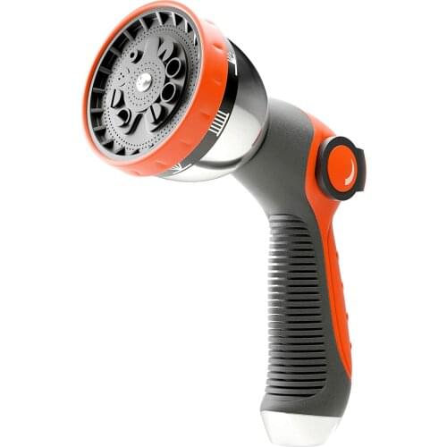 High pressure water gun/high pressure encapsulation durable adjustable multifunctional garden car wash water gun