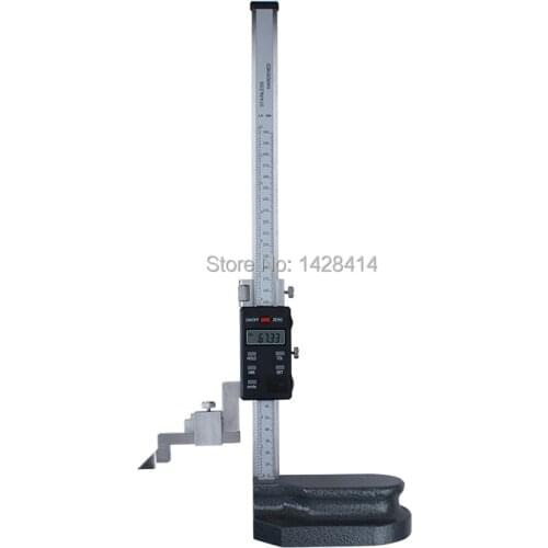 0-300mm/0.01 12inch High Accuracy Stainless Steel Digital Height Gauge Fine Adjustment Carbide tipped Scriber
