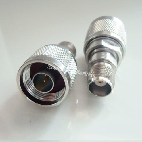 1Pcs N-TNC adapter Type N Plug male to TNC Jack female straight connector