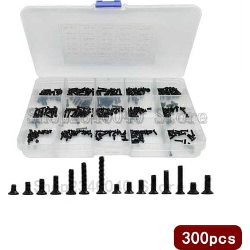 300Pcs/set M2 M2.5 M3 Small Repair Screws Kit For Laptop Computer Case Assemble Mini Digital Mechanical Screw Electronic screws