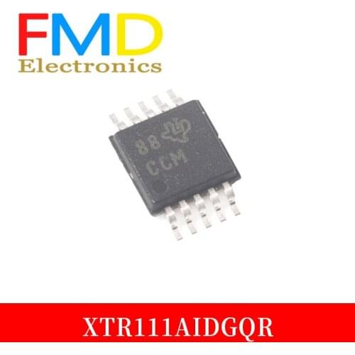 New agent MSOP - 10 XTR111AIDGQR precision voltage to current converter/transmitter