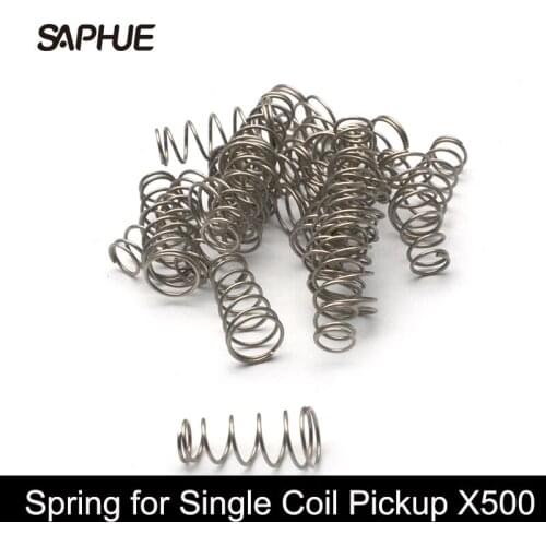 500pcs Pickups installing Spring Single Coil Pickups Height Adjusting Springs 15x5x7MM Guitar Parts