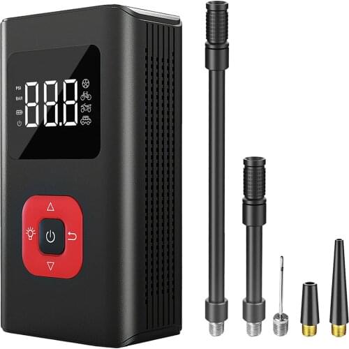 Wireless Car Air Compressor Handheld Electric Ball Bicycle Tyre Air Inflator