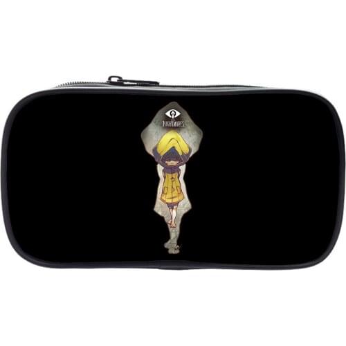 Game Little Nightmares Pencil Case Children School Supplies Multifunction Pencil Box Boys Girls Pen Bag Stationery Storage Bags