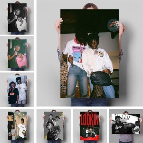 Playboi Carti & Lil Uzi Vert Rap Hip Hop Singer Star Character Picture Cuadros Canvas Printing Wall Art Modern Home Room Decor