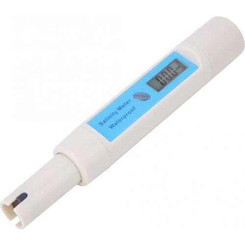 New Original Digital Salinity Meter High Accuarcy Salinity Temperature Tester for Saltwater Swimming Pool Meter Pen Type Tester