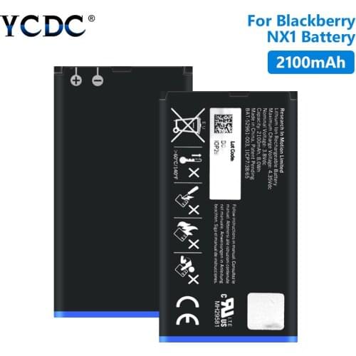New 2100mAh NX1 Replacement Battery For Blackberry Q10 Q10 LTE Q10 LTE SQN100-1 Lithium Polymer Mobile Phone Batteries