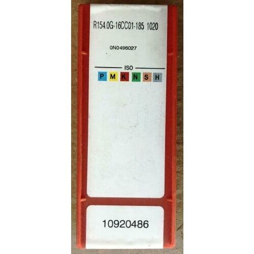 ORIGINAL 10PCS CARBIDE INSERT R154.0G-16CC01-185 1020