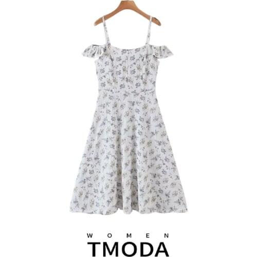 Летние платья с открытыми плечами T MODA China At AliExpress