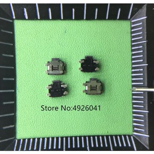 30PCS Small turtle EVQ-P7J01C EVQP7J01C patch 4 foot switch side button switch without column