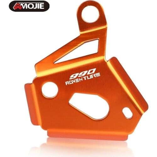 Motorcycle Accessories Brake Fluid Reservoir Guard Cover Protect FOR 990 ADVENTURE /S/R 2006 2007 2008 2009 2010 2011 2012 2013