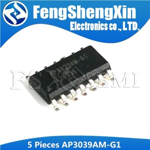 5pcs AP3039AM-G1 SOP-14 AP3039AMTR SOP14 AP3039 SOP AP3039AM Liquid crystal power management chip
