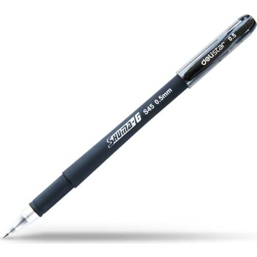DL-S45 neutral pen carbon gel pen signature office student write pen /0.5mm line Stationery office supplies for students